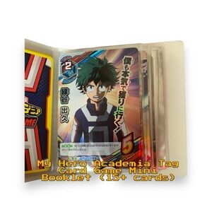 My Hero Tag Card Game Japanese Booklet